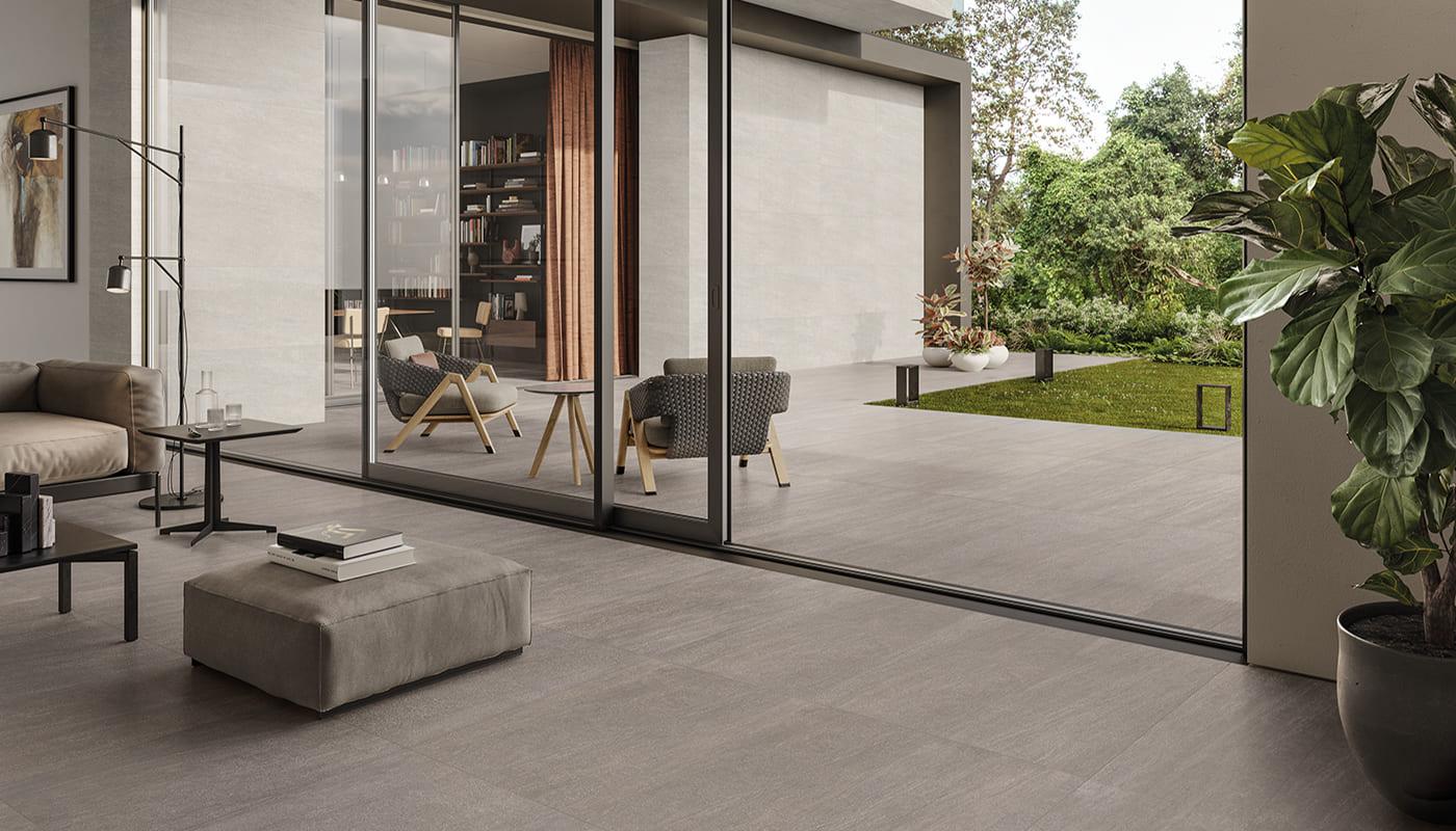 Porcelain Stoneware Ergon Elegance Pro Stone Living-room Dark Grey | Emilceramica Porcelain Stoneware Ergon Elegance Pro Stone Living-room Dark Grey | Emilceramica